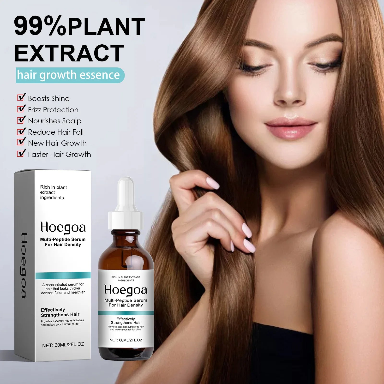 Hair Growth Oil Regrowth Thicken Hair Moisturizing Repair Treatment Split Ends Scalp Treatment Hair Strengthening Oil For Women