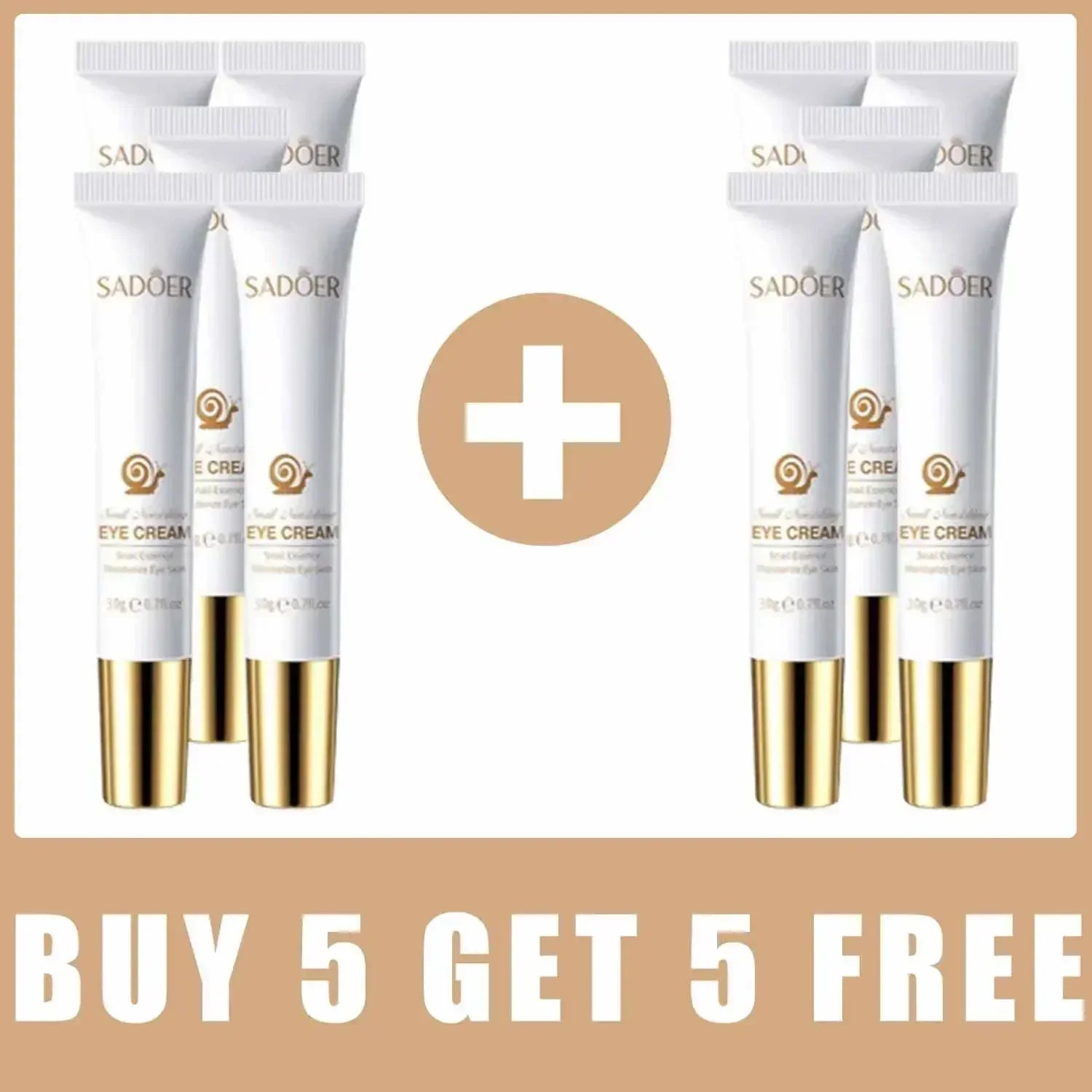 Crema instantánea para ojos, antiedad, ojeras, bolsas, hinchazón