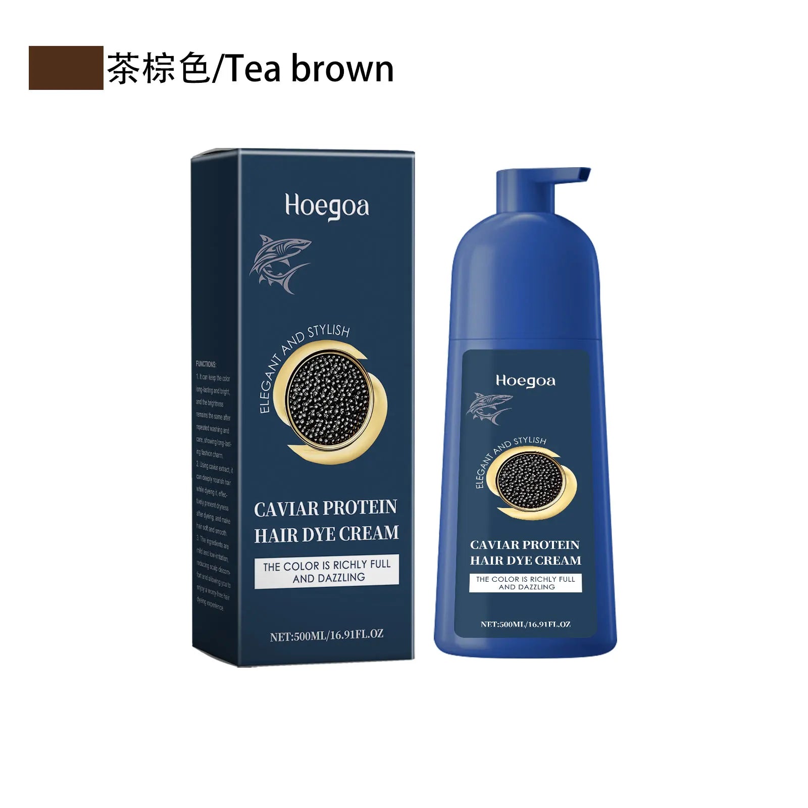 Hair Color Shampoo For Gray Hair Cover Restore Black Hair Dye Permanent Natural Reduce Scalp Irritation Nourishing Hair Cream