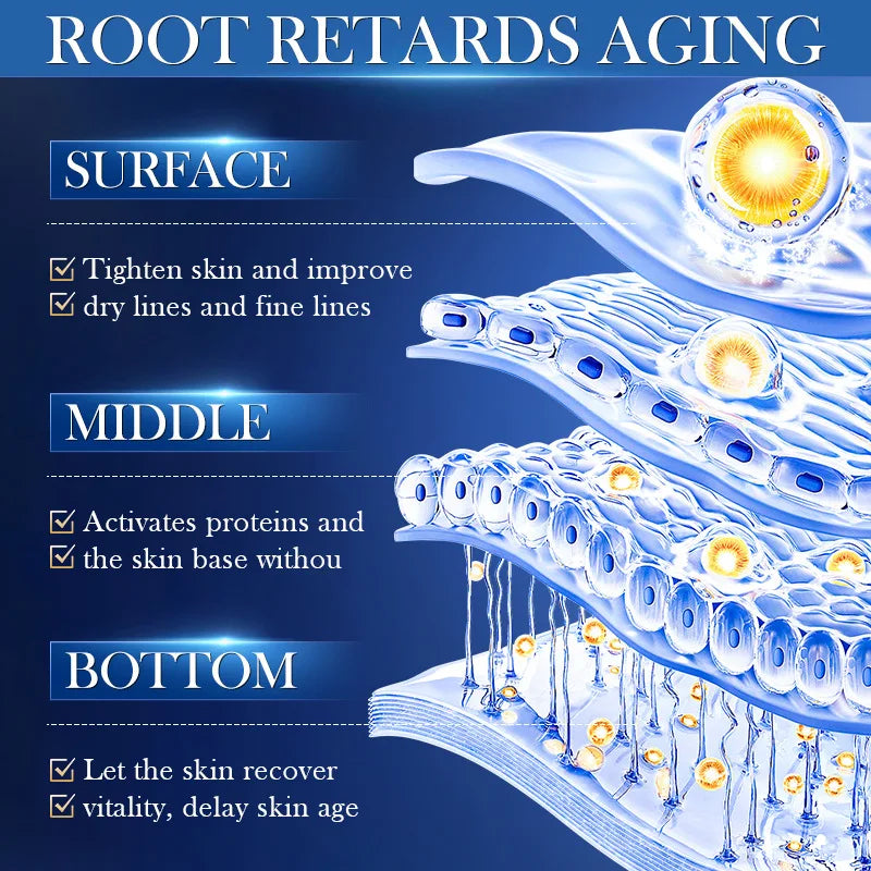 Crema antiarrugas instantánea con retinol, antiedad, reafirmante, lifting, atenúa líneas finas, mejora la piel, hidrata e ilumina.