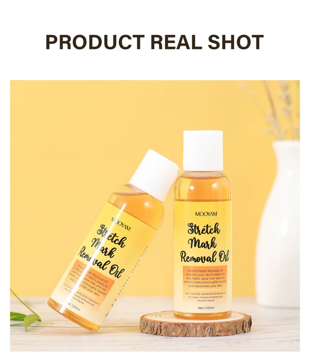 Stretch Mark Removal Oil Removes Postpartum Pregnant Women Scar Repair Obesity Stretch Mark Anti-Aging Firming Serum Skin Care