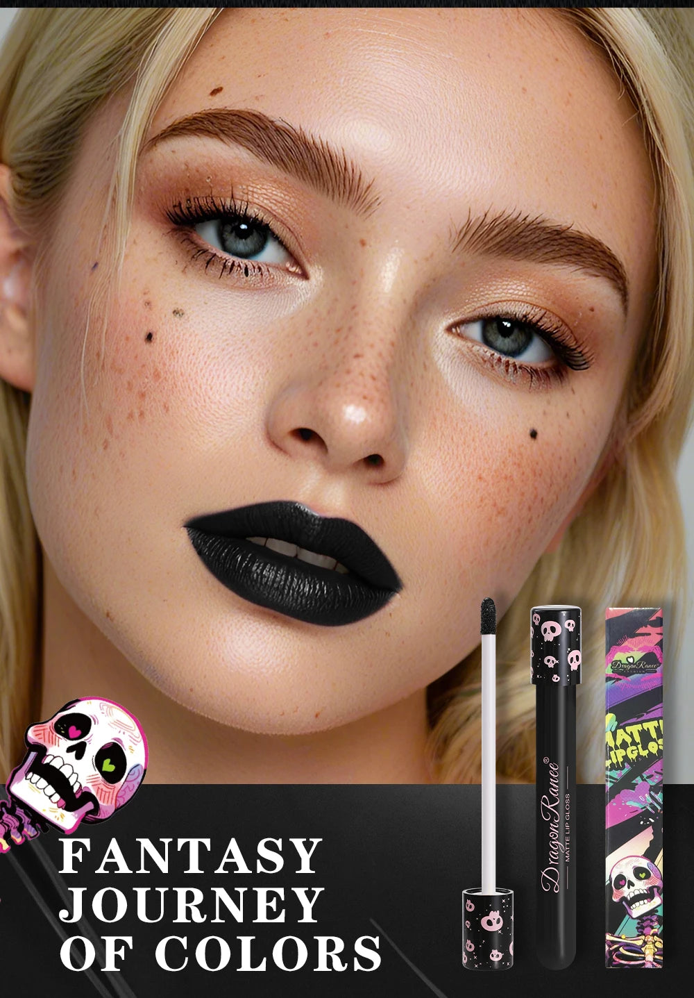 Colored Lip Gloss, Lip Glaze, Test Tube Lip Glaze, Lip Makeup, Easy to Color, Waterproof Matte Lip Gloss, Party Lip Makeup, Lip Gloss, Not Easy to Fade Lip Gloss
