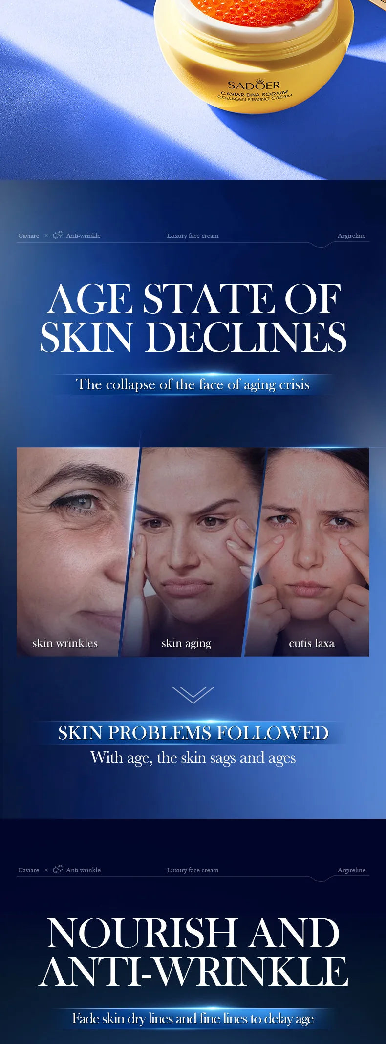 Crema antiarrugas instantánea con retinol, antiedad, reafirmante, lifting, atenúa líneas finas, mejora la piel, hidrata e ilumina.