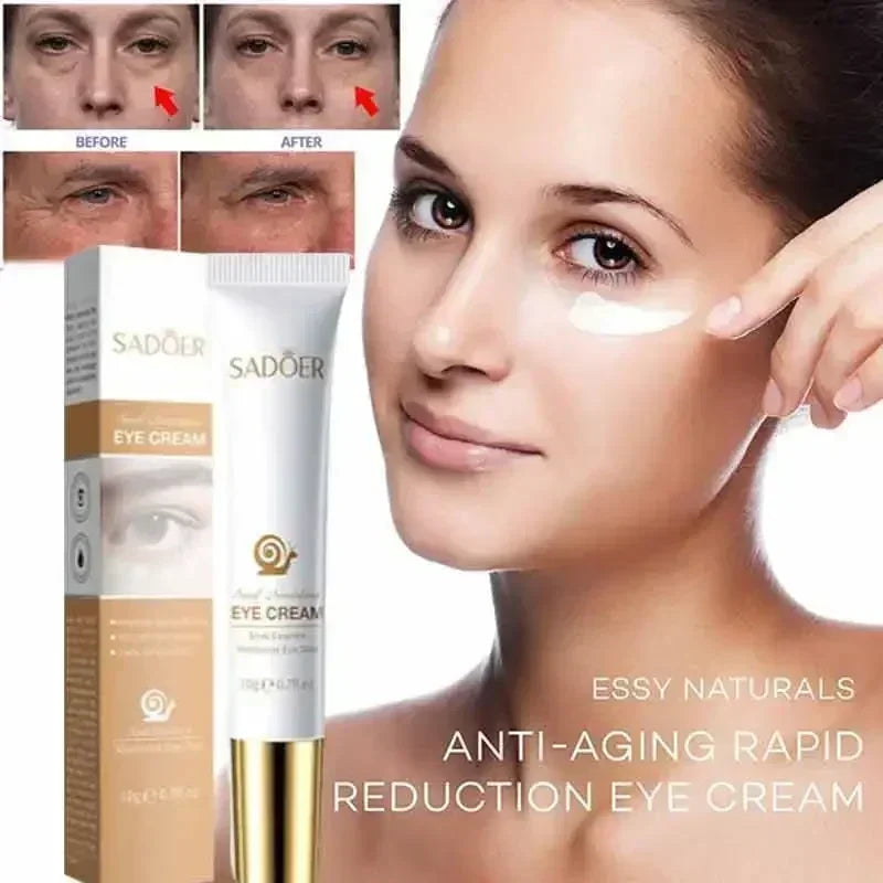 Crema instantánea para ojos, antiedad, ojeras, bolsas, hinchazón