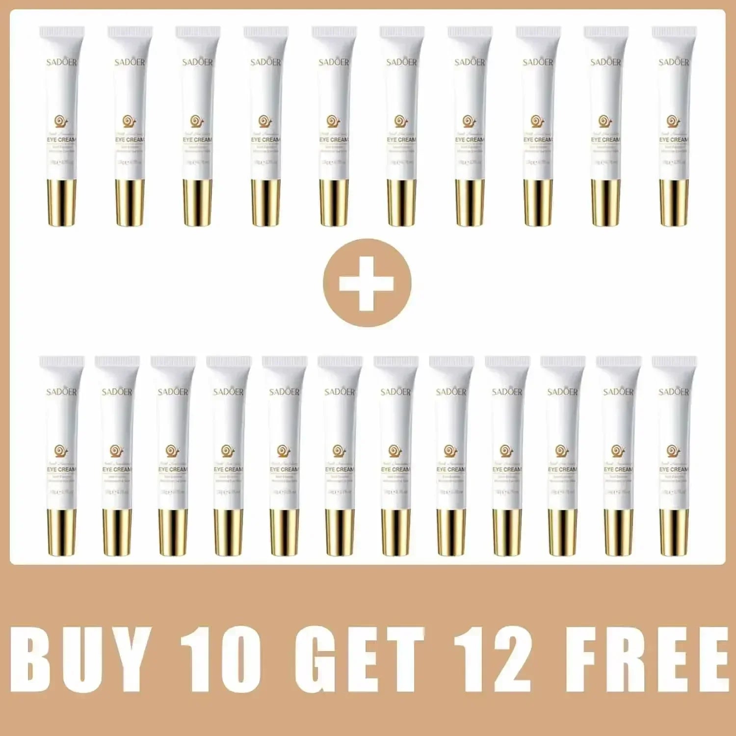 Crema instantánea para ojos, antiedad, ojeras, bolsas, hinchazón