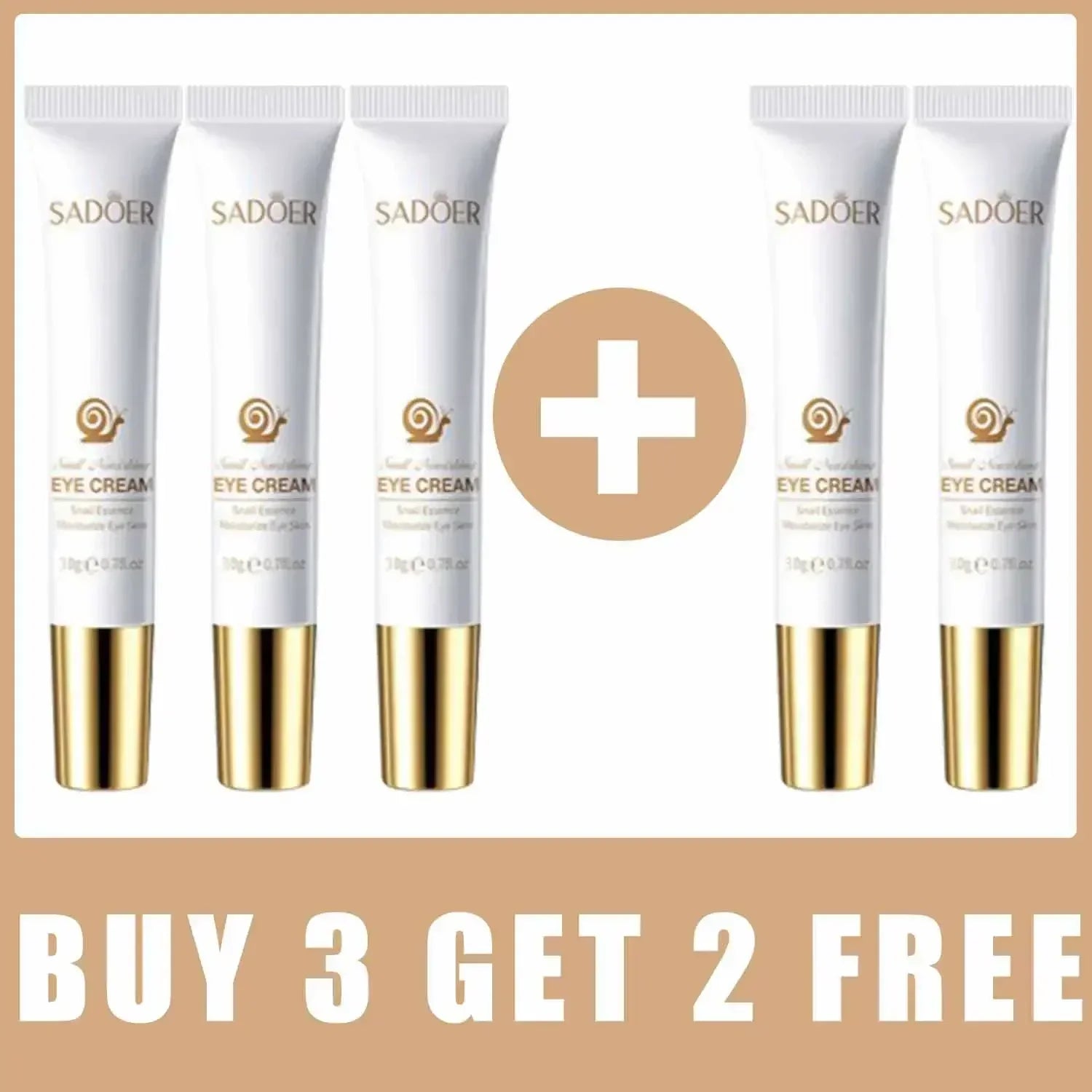 Crema instantánea para ojos, antiedad, ojeras, bolsas, hinchazón