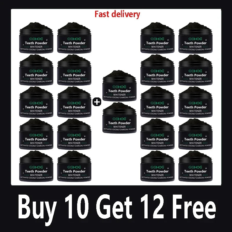 Tooth Whitening Powder - Natural Whitening and Deep Cleaning for Men and Women, Fresh Breath Daily Toothpaste