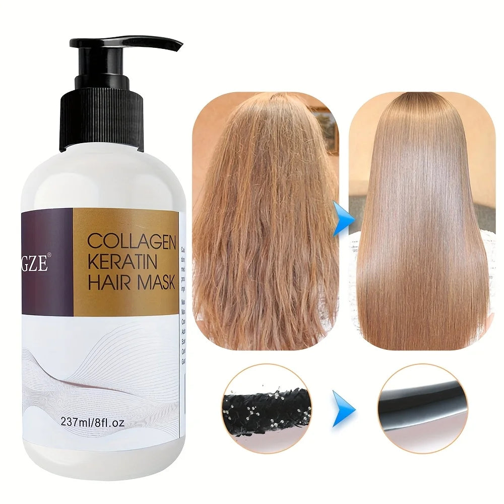 GZE Biotin Collagen Shampoo Bar  Clarifying Shampoo for Men & Women Strengthening