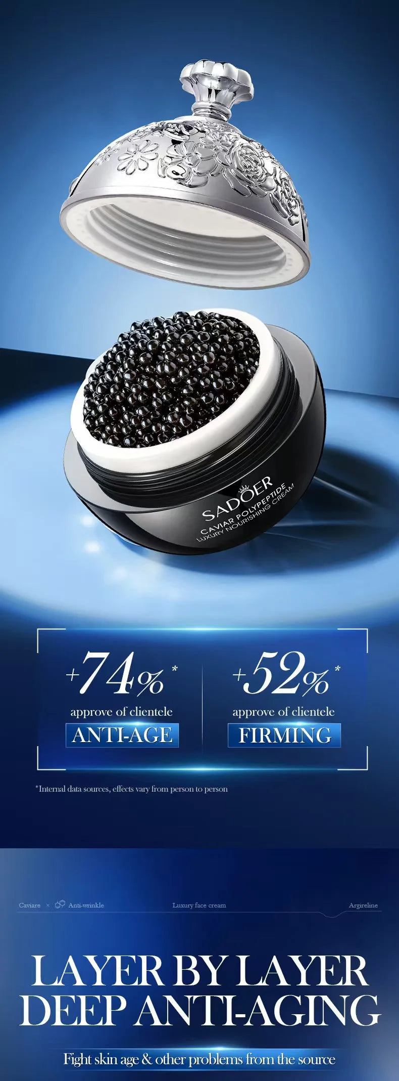 Crema antiarrugas instantánea con retinol, antiedad, reafirmante, lifting, atenúa líneas finas, mejora la piel, hidrata e ilumina.
