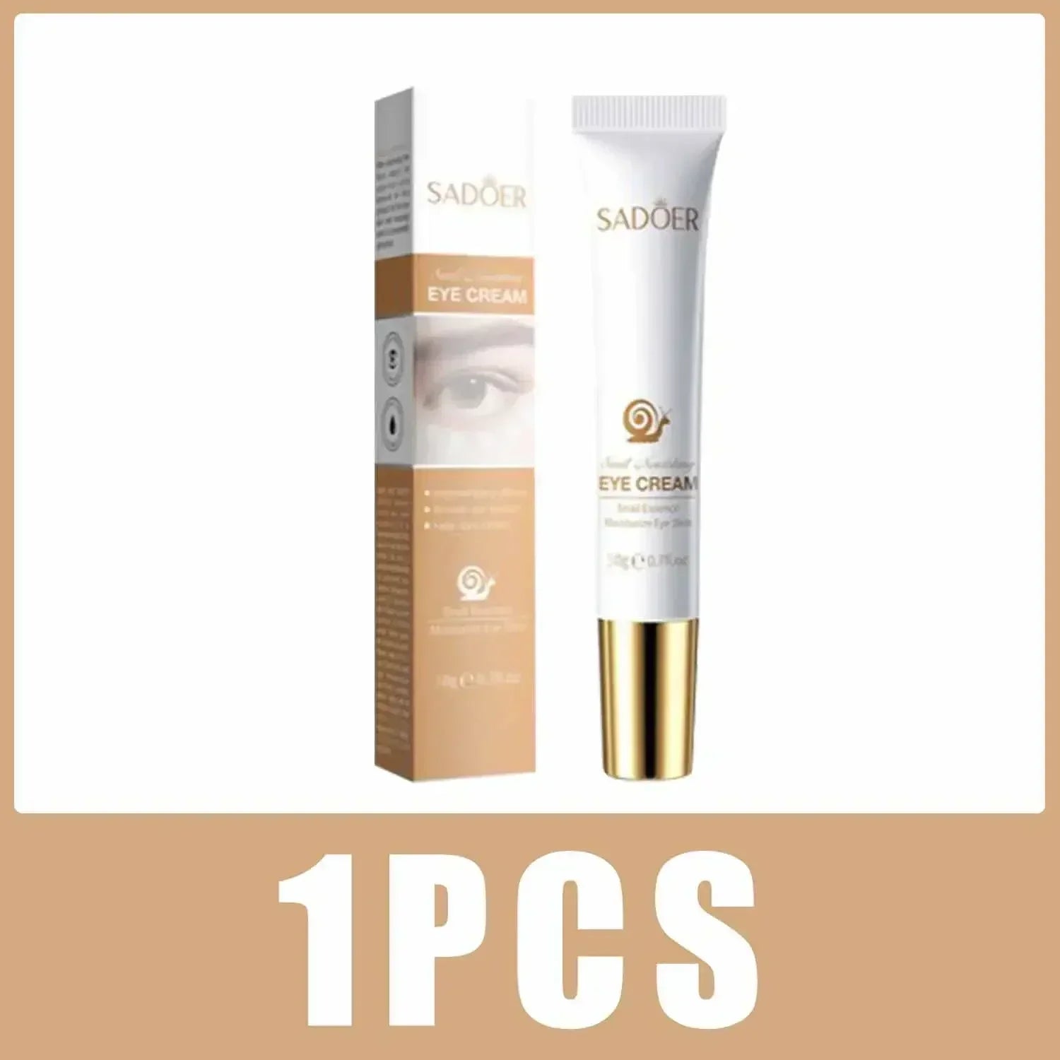 Crema instantánea para ojos, antiedad, ojeras, bolsas, hinchazón